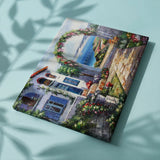 Schilderen op nummer Huisje met Uitzicht op Zee