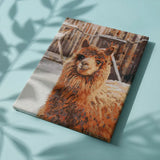 Schilderen op nummer Lama