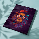 Schilderen op nummer Leeuw met Zonnebril