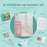 Schilderen op nummer Londen Big Ben