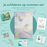 Schilderen op nummer Luchtballonen