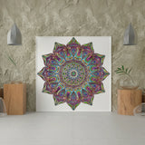 Schilderen op nummer Mandala met Kleuren