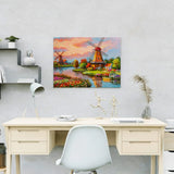 Schilderen op nummer Molens