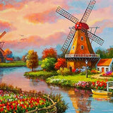 Schilderen op nummer Molens