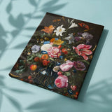 Schilderen op nummer Portret Bloemen in Blauwe Vaas