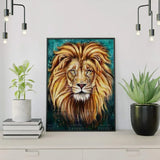 Schilderen op nummer Portret Leeuw