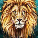 Schilderen op nummer Portret Leeuw