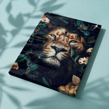 Schilderen op nummer Portret van een Leeuw