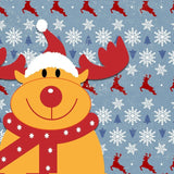 Schilderen op nummer Rendier Kerstmis