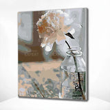 Schilderen op nummer Roos op Tafel