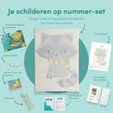 Schilderen op nummer Schattig Katje