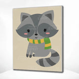 Schilderen op nummer Schattig Katje