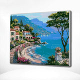 Schilderen op nummer Stad aan Zee