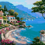 Schilderen op nummer Stad aan Zee