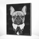 Schilderen op nummer Stoere Bulldog