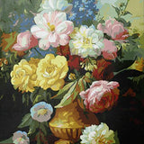 Schilderen op nummer Vaas met Gekleurde Bloemen