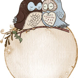 Schilderen op nummer Verliefde Uilen