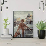 Schilderen op nummer Vrouw in Stad