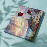 Schilderen op nummer Vuurtoren Zonsondergang