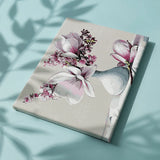 Schilderen op nummer Witte Bloemen in een Vaas