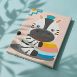 Schilderen op nummer Zebra met Hoedje
