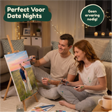 Schilderen op Nummer Eigen foto