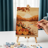 September Spreuk - Schilderen op Nummer Mini Set van 6