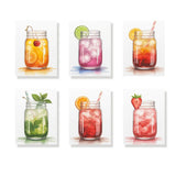 Sip & Splash - Schilderen op Nummer Mini Set van 6
