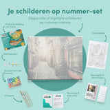 Schilderen op Nummer Steegje
