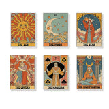 Tarot Vibe Collectie - Schilderen op Nummer Mini Set van 6