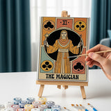 Tarot Vibe Collectie - Schilderen op Nummer Mini Set van 6