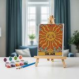 Tarot Vibe Collectie - Schilderen op Nummer Mini Set van 6