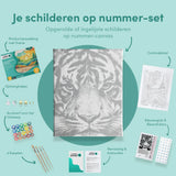 Schilderen op Nummer Tijger