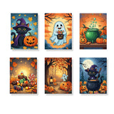 Trick or Treat magie - Schilderen op Nummer Mini Set van 6
