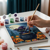 Trick or Treat magie - Schilderen op Nummer Mini Set van 6