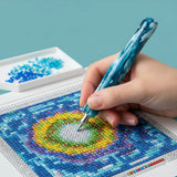 Draai-&-Zet Precisiepen – Gletsjer-Turkoois (schroefdraad)