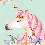 Schilderen op nummer Unicorn