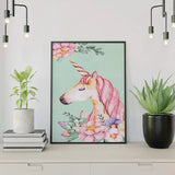 Schilderen op nummer Unicorn