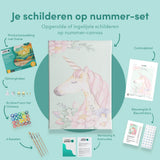Schilderen op nummer Unicorn