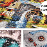 Diamond Painting Vogels en Bloemetjes