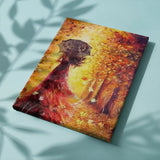 Schilderen op Nummer Vrouw Herfst
