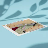 Diamond Painting Witte Konijnen in de Herfstmand Japan