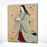 Diamond Painting Witte Konijnen in de Herfstmand Japan