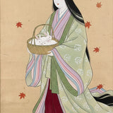 Diamond Painting Witte Konijnen in de Herfstmand Japan