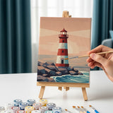 Wonderen van de zee - Schilderen op Nummer Mini Set van 6