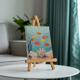 Wonderen van de zee - Schilderen op Nummer Mini Set van 6