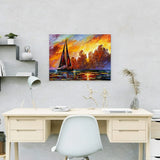 Diamond Painting Zeilbootje
