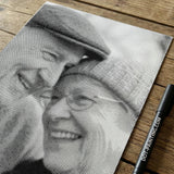 Dot Painting Eigen foto