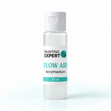 Painting Expert Flow Aid acrylmedium in een flesje van 30 ml met witte klapdop.