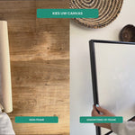 Geen frame of gemonteerd op frame